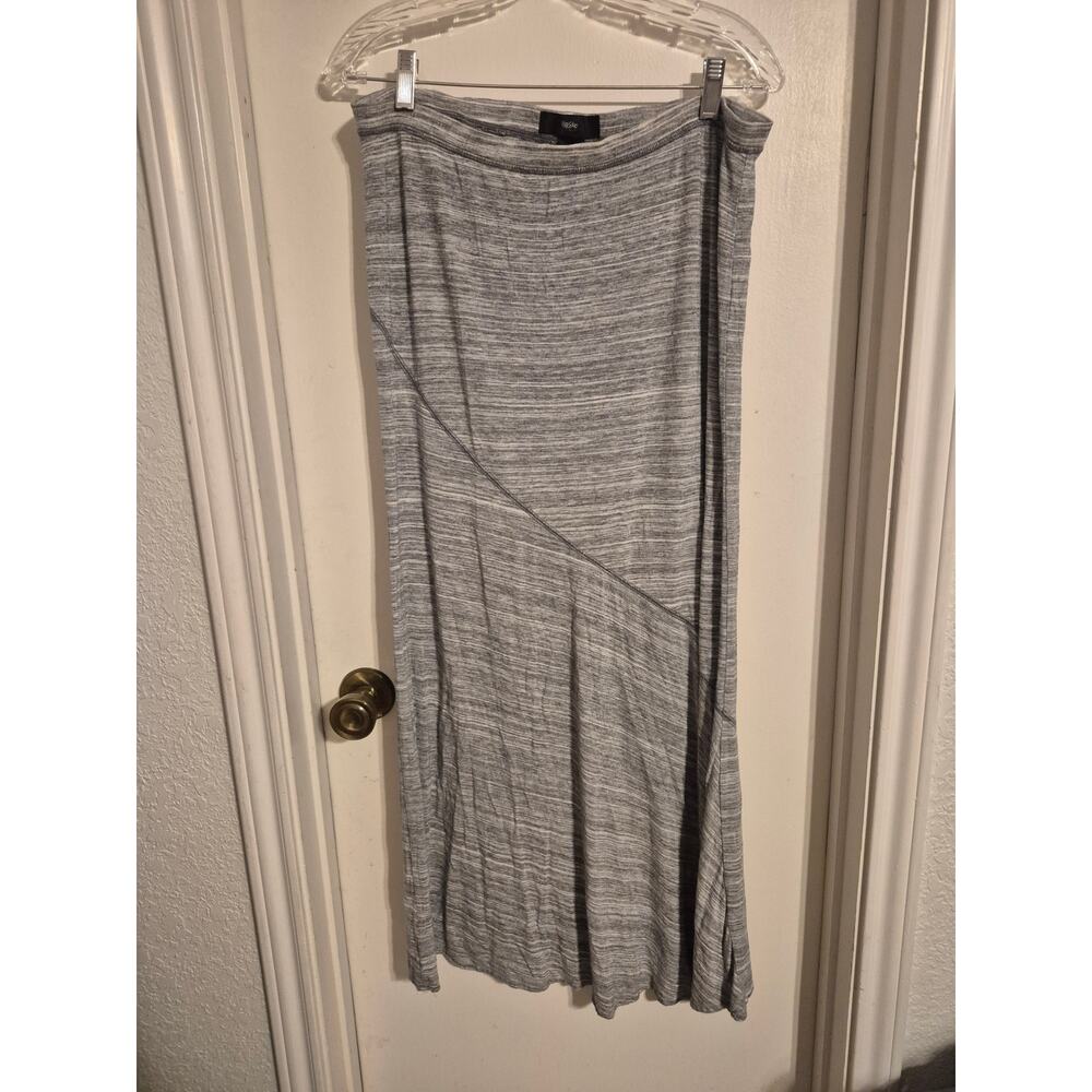 Grey Mossimo Maxi Skirt (Size Small)